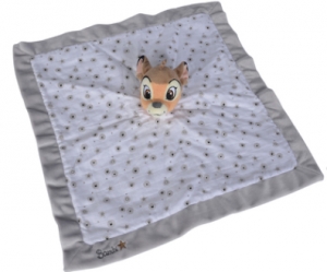 Doudou Bambi lange imprimé d'étoiles Disney Baby, Nicotoy, Simba Toys (Dickie)