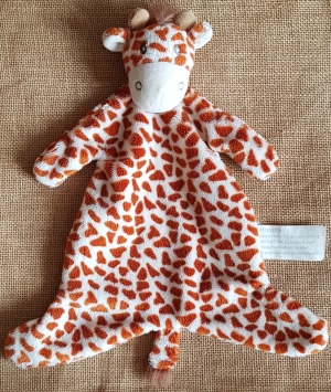 Doudou girafe - petit modèle Kimbaloo - La Halle, Brioche