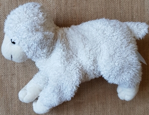 Agneau mouton peluche blanc crème Nicotoy, Simba Toys (Dickie)