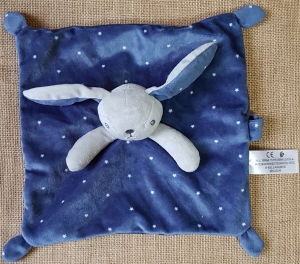 Doudou lapin bleu marine étoiles Simba Toys (Dickie), Kiabi - Kitchoun