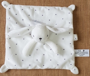 Doudou lapin blanc étoiles Simba Toys (Dickie), Kiabi - Kitchoun