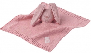 Doudou Lapidou tricot rose Nattou