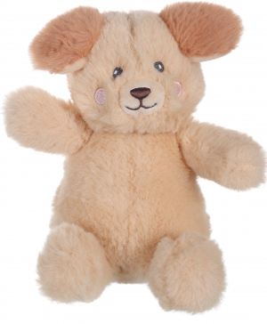 Peluche chien Econimals marron beige Gipsy