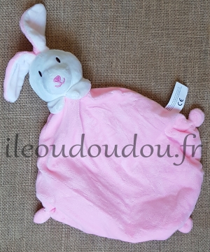 Doudou lapin rose Rostoc Deal Marques diverses