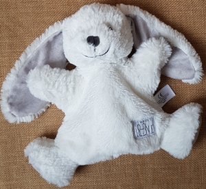 Marionnette lapin blanc Made with LOVE Nicotoy, Simba Toys (Dickie), Kiabi - Kitchoun
