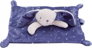 Doudou lapin bleu marine étoiles Simba Toys (Dickie), Kiabi - Kitchoun