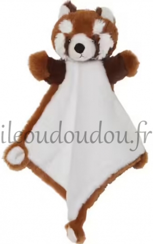 Doudou panda roux TEX Carrefour
