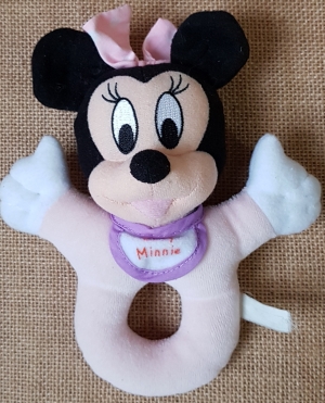 Hochet Baby Minnie bavoir Disney Baby, Vintage