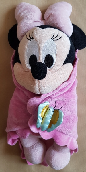 Peluche Minnie couverture Disneyland Disney Baby