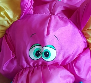 Puffalump éléphant violet grand modèle