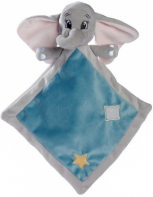 Doudou Dumbo éléphant gris et bleu Disney Classics Disney Baby, Simba Toys (Dickie)
