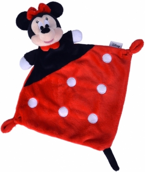 Doudou Minnie rouge et noir Reclycled Disney Baby, Simba Toys (Dickie)