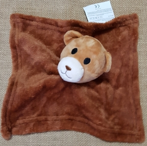 Doudou ours marron carré Nanjing Ruifutong Arts and Toys Marques diverses