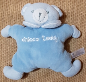 Peluche ours bleu Chicco Teddy Chicco