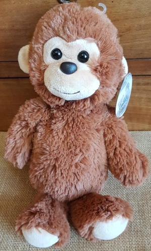 Peluche singe marron 30 cm Cuddly Friends, Marques diverses
