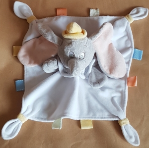 Doudou Dumbo blanc Disneystore Disney Baby
