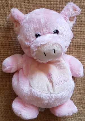 Marionnette cochon rose Best friends Nicotoy, Simba Toys (Dickie)