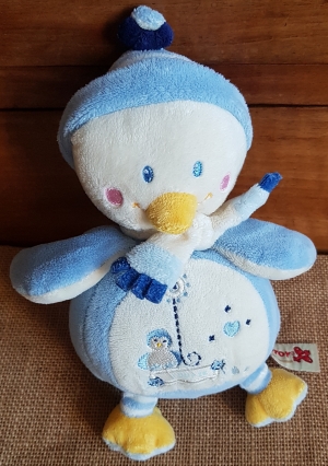 Poussin bleu et blanc Youpie Nicotoy, Simba Toys (Dickie)