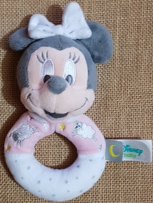 Hochet Minnie moutons Disney Baby, Nicotoy, Simba Toys (Dickie)