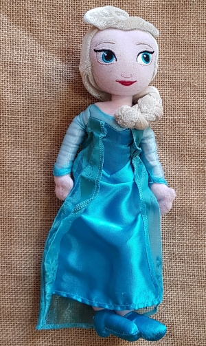 Poupée Elsa doudou tissu et velours Disney Baby, Simba Toys (Dickie), Nicotoy