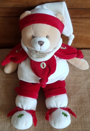Peluche ours Nanou Doudou et compagnie