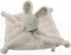 Doudou lapin blanc foulard marron Nicotoy - Kiabi - Kitchoun - Simba Toys (Dickie)