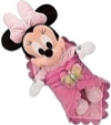 Peluche Minnie couverture Disneyland Disney Baby