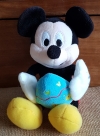 Peluche Mickey tenant un oeuf de Pâques bleu Disney Baby - Gipsy