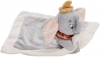 Doudou Dumbo plat mouchoir gris Disney Baby - Nicotoy - Simba Toys (Dickie)