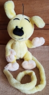 Peluche Marsupilami bébé jaune Ajena - Nounours - Vintage