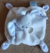 Doudou lapin gris et blanc BN0168 Baby Nat