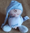 Poupon bleu endormi long bonnet Chicco