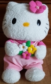 Grande peluche Hello Kitty bouquet de fleur 42 cm Hello Kitty - Sanrio