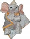 Peluche éléphant Dumbo dans sa couverture Disney Baby - Nicotoy - Simba Toys (Dickie)