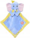 Doudou Dumbo l'éléphant plat bleu et jaune Disney Baby - Nicotoy - Simba Toys (Dickie)