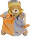 Ours marionnette orange et mauve Tomi adore les bonbons - BN698 Baby Nat