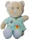 Peluche ours bleu Tex Baby