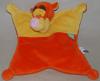 Doudou semi-plat orange et jaune Tigrou Disney Baby - Nicotoy - Simba Toys (Dickie)