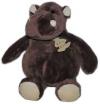Peluche boule hippopotame marron foncé - moyen modèle - HO1058 Histoire d'ours