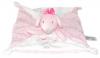 Doudou plat carré souris rose et blanc Simba Toys (Dickie) - Nicotoy - Kitchoun - Kiabi