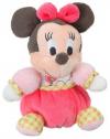 Peluche boule souris Minnie rose - Petit modèle Disney Baby - Nicotoy - Simba Toys (Dickie)
