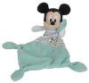 Peluche Mickey gris et vert tenant un mouchoir Disney Baby - Nicotoy - Simba Toys (Dickie)