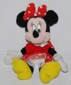 Peluche Minnie noire rouge blanche et jaune Disney Baby - Jemini