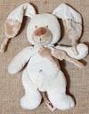 Peluche lapin beige crème et marron 20 cm Nicotoy - Simba Toys (Dickie) - Kiabi - Kitchoun