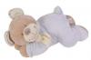 Peluche musicale ours marron et bleu *Cuddles* Nicotoy - Simba Toys (Dickie)
