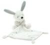 Peluche lapin blanc et gris tenant un mouchoir Nicotoy - Simba Toys (Dickie) - Kitchoun - Kiabi
