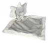 Doudou plat Dumbo gris et blanc crème Disney Baby - Nicotoy - Simba Toys (Dickie)