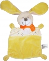Doudou lapin jaune plat nuage et pois Nicotoy - Simba Toys (Dickie)