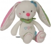 Peluche lapin blanc vert rose coeurs Nicotoy - Simba Toys (Dickie) - Lief Lifestyle