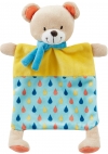 Doudou ours bleu et jaune gouttes d'eau Vertbaudet - Simba Toys (Dickie)